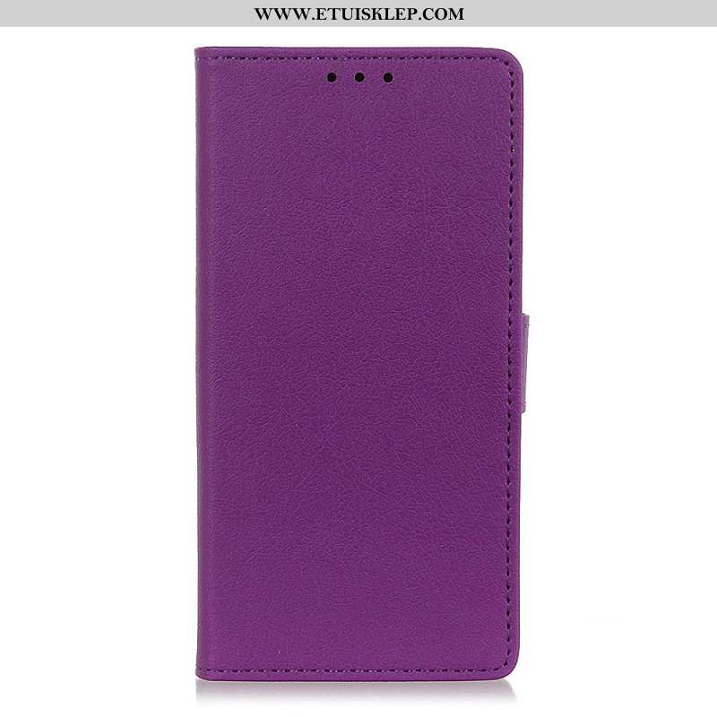 Etui Folio do Samsung Galaxy A13 5G / A04s Klasyczny Efekt Skóry